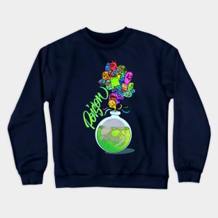 Doodling Bubble Crewneck Sweatshirt